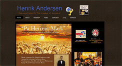 Desktop Screenshot of henrikandersenmusic.com