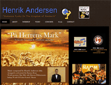 Tablet Screenshot of henrikandersenmusic.com